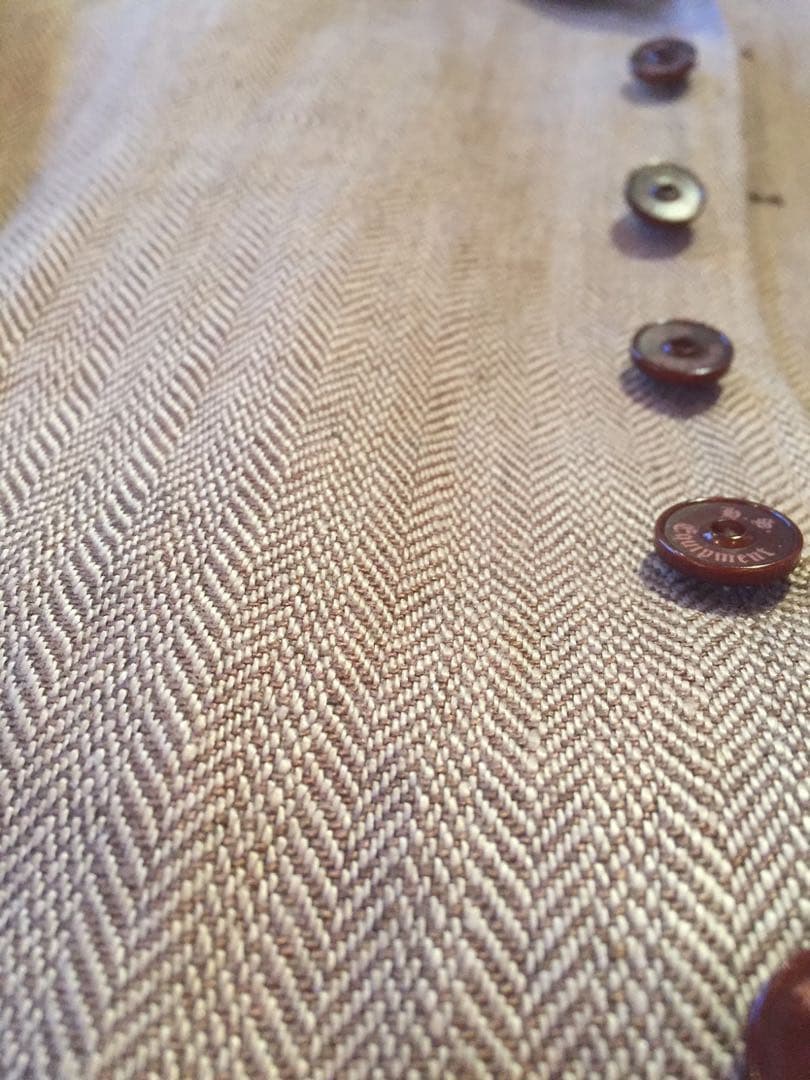 ハバーサック　haversack リネン　ジャケット