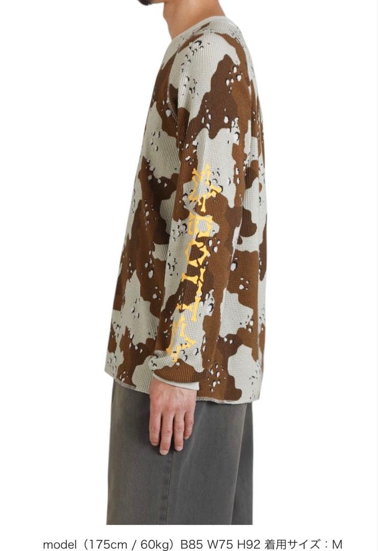 値下げ‼️新品未使用　BOTT カモ　サーマル　ロンT Mサイズ