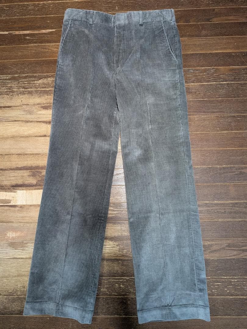 ★新品80sUSA製W85LLbeanコーデュロイパンツ/フリスコBEN黒チビ