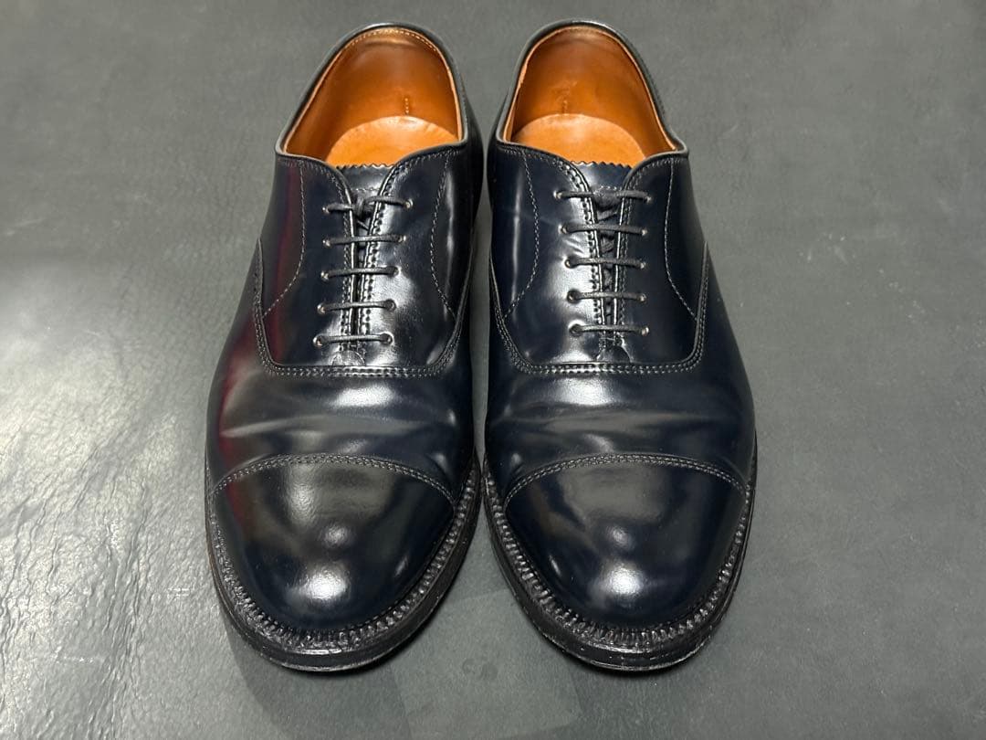 Alden 9071 黒 ドレスシューズ 7 1/2 E コードバン