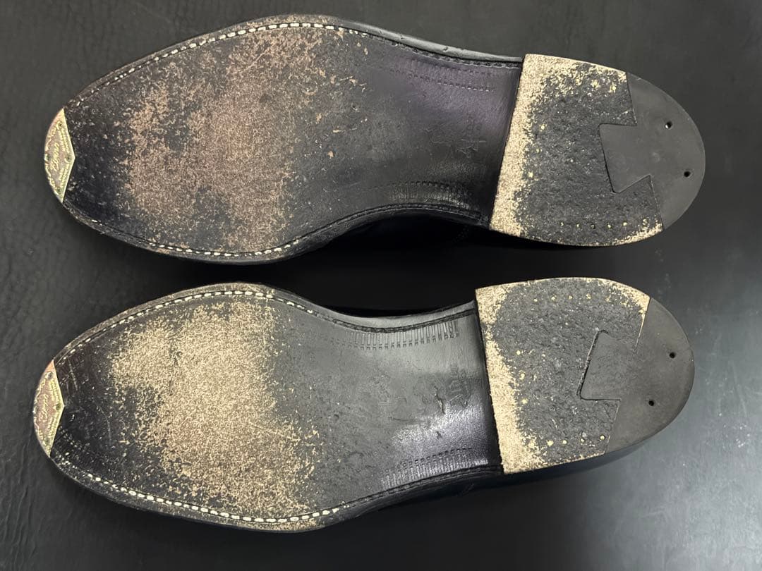 Alden 9071 黒 ドレスシューズ 7 1/2 E コードバン