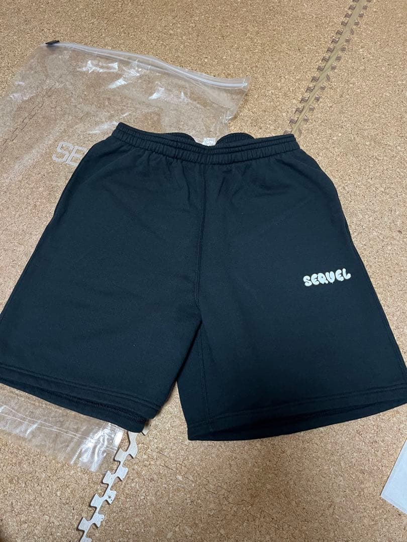 SEQUEL / T/C裏毛 SWEATショーツ PANTS スウェットS新品