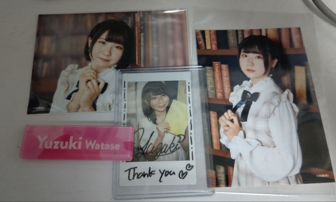 渡瀬結月 直筆サイン入りチェキ等 グッズまとめ売り