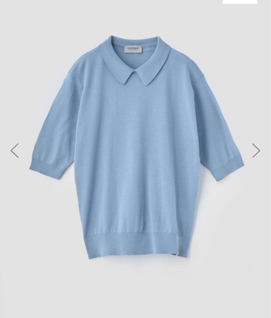 タグ付き! JOHN SMEDLEY ニットポロ