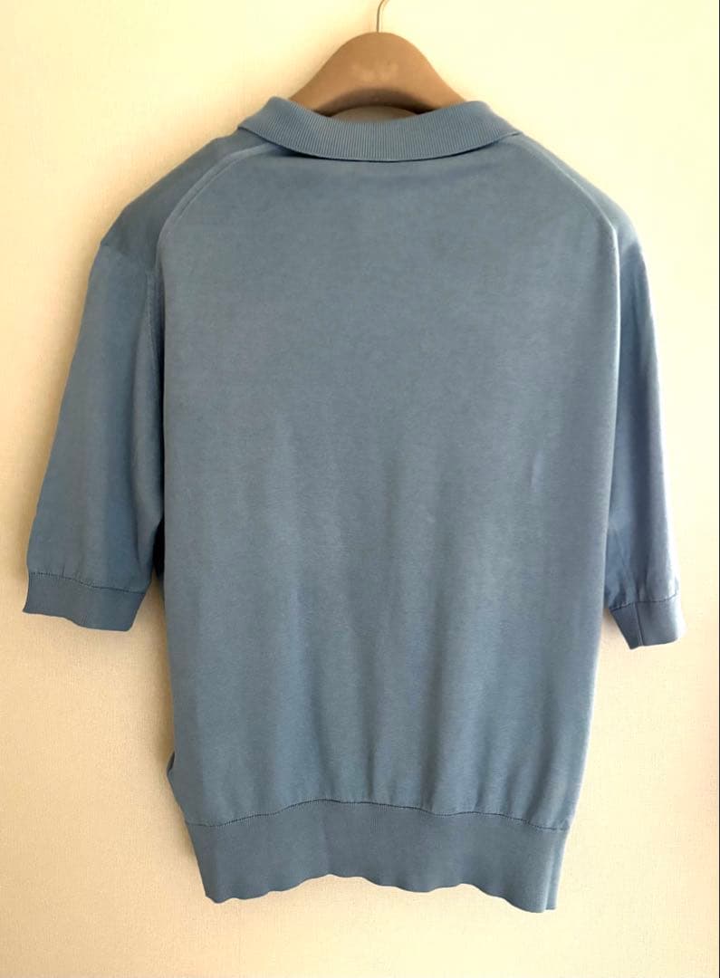 タグ付き! JOHN SMEDLEY ニットポロ