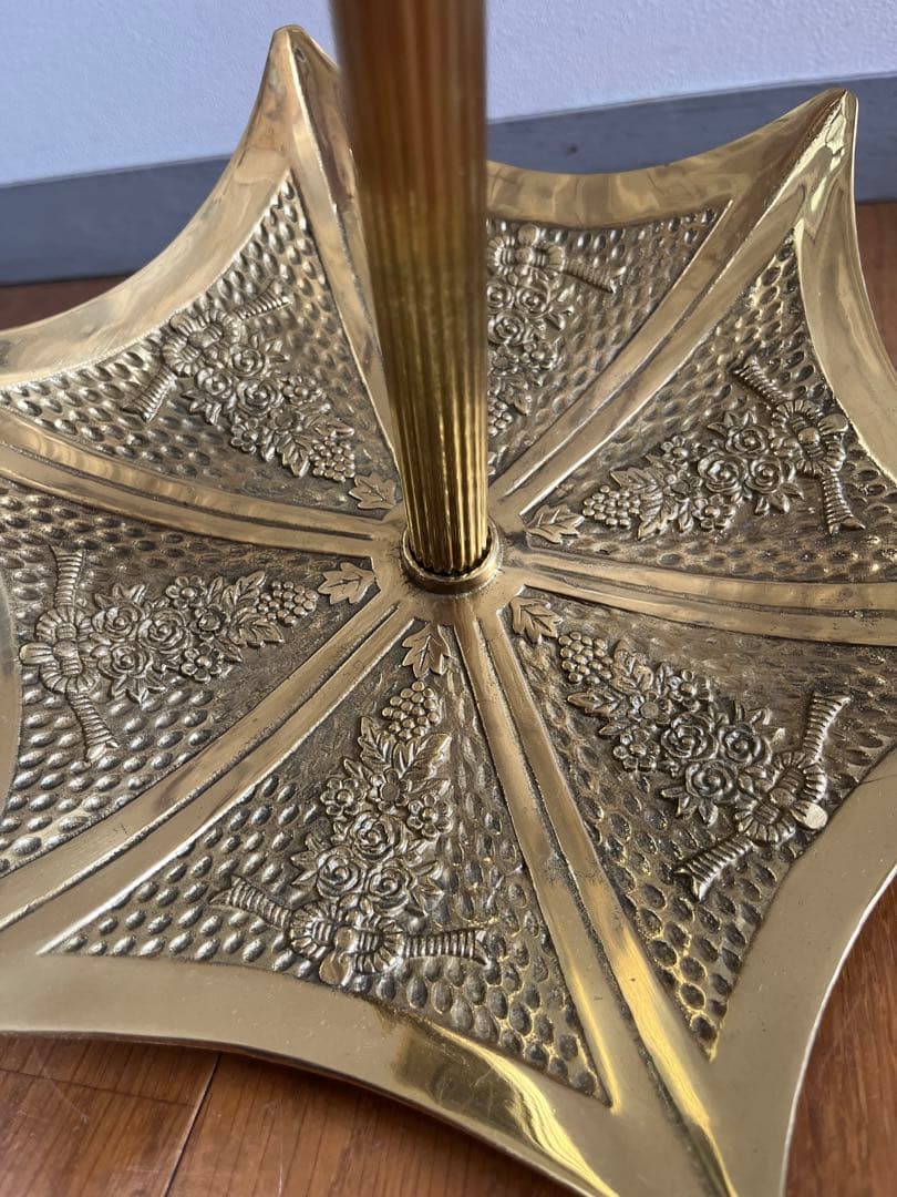 アンティーク調　傘立て　真鍮　モダン　イタリア　アンブレラスタンド　ビクトリアン