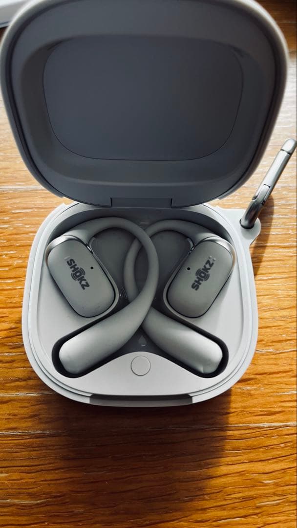 SHOKZ OPENFIT2+ グレー 純正シリコンケース付き shokz