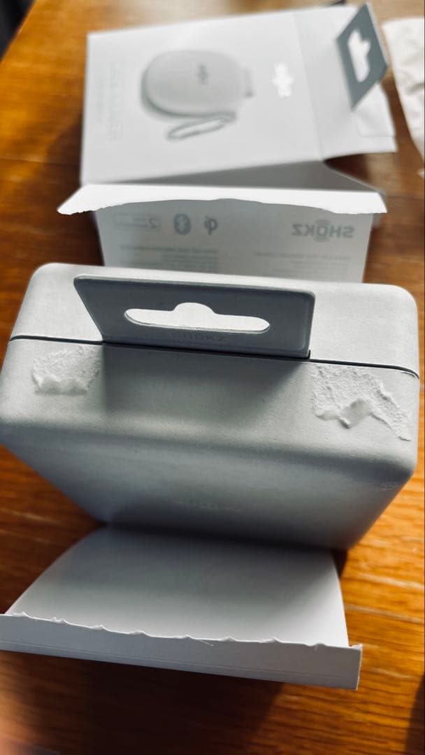 SHOKZ OPENFIT2+ グレー 純正シリコンケース付き shokz