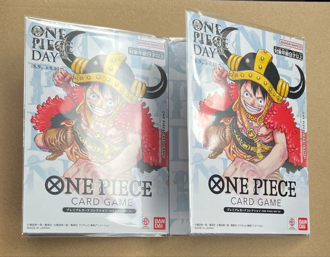 ONE PIECE DAY 25 プレミアムカードコレクション　2セット