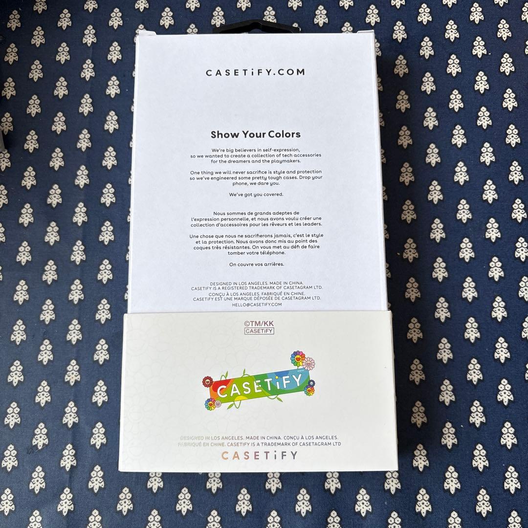 CASETiFY ケースティファイ 村上隆コラボ iPhone16 レインボー