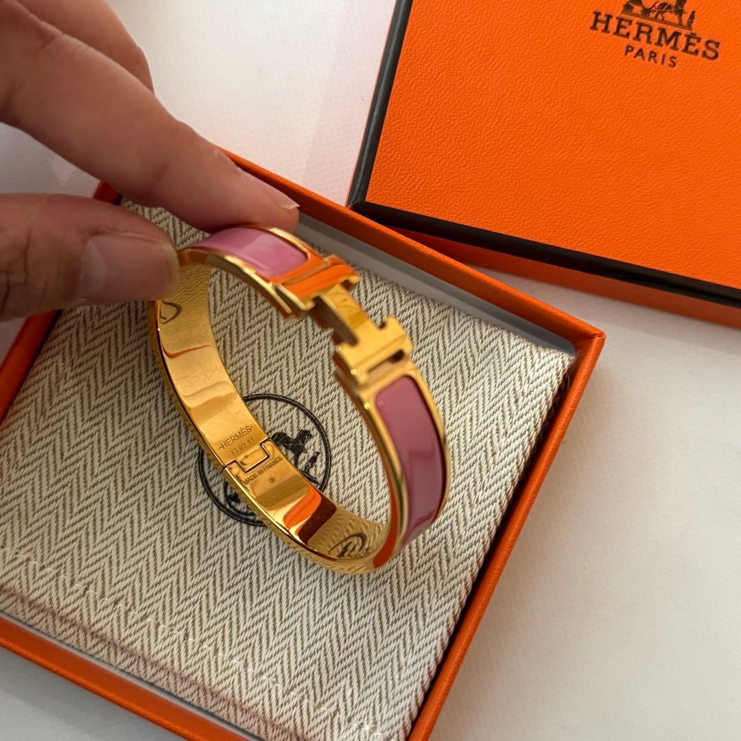 エルメス＊クリックH＊バングル＊ピンクゴールド＊ブレスレット