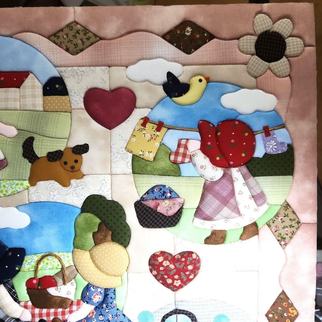 さくらほりきりスーちゃん木目込みパッチワーク