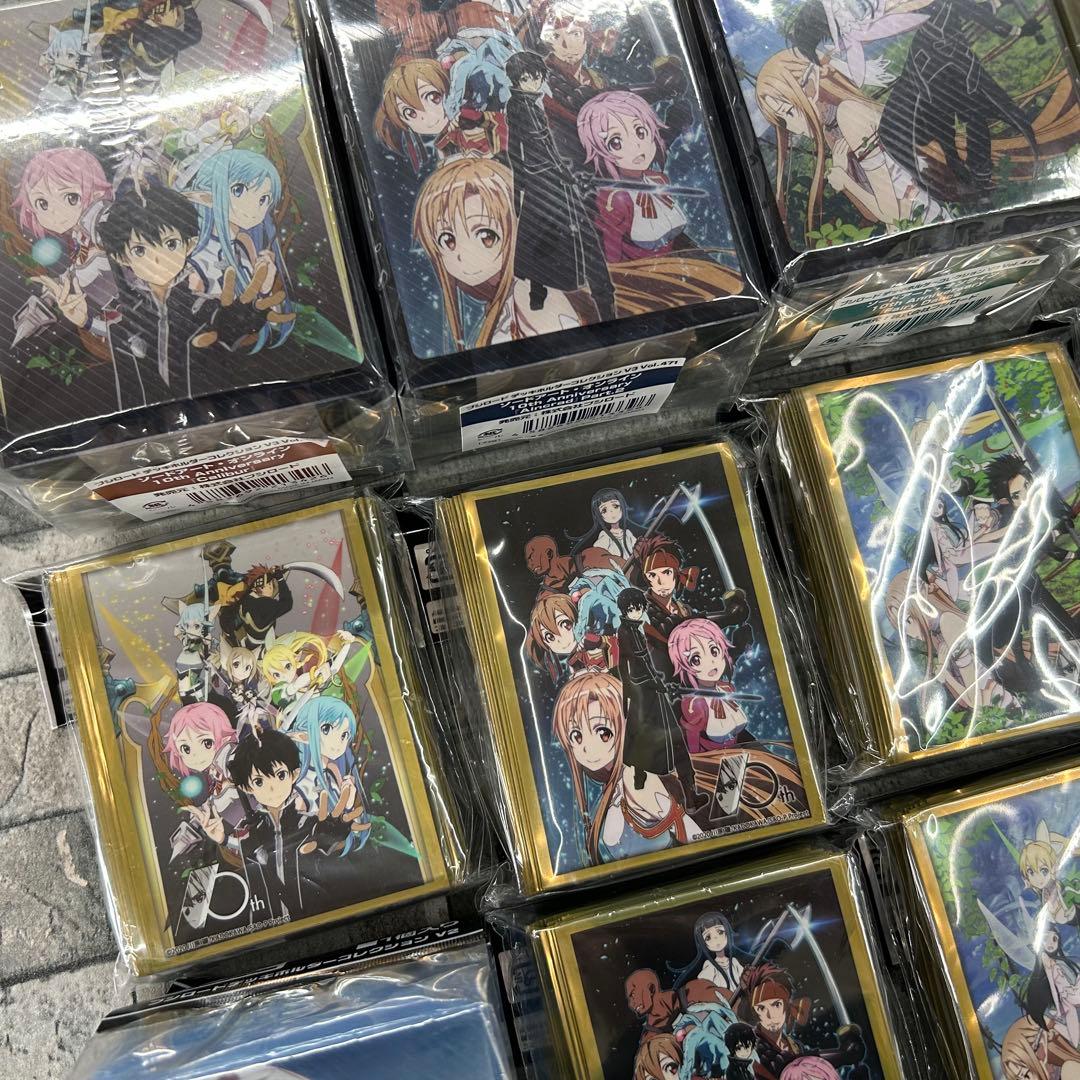 〈新品未開封〉スリーブ デッキホルダー SAO まとめ売り