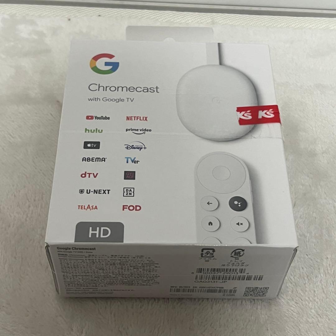 新品★ Google Chromecast with Google TV(HD)