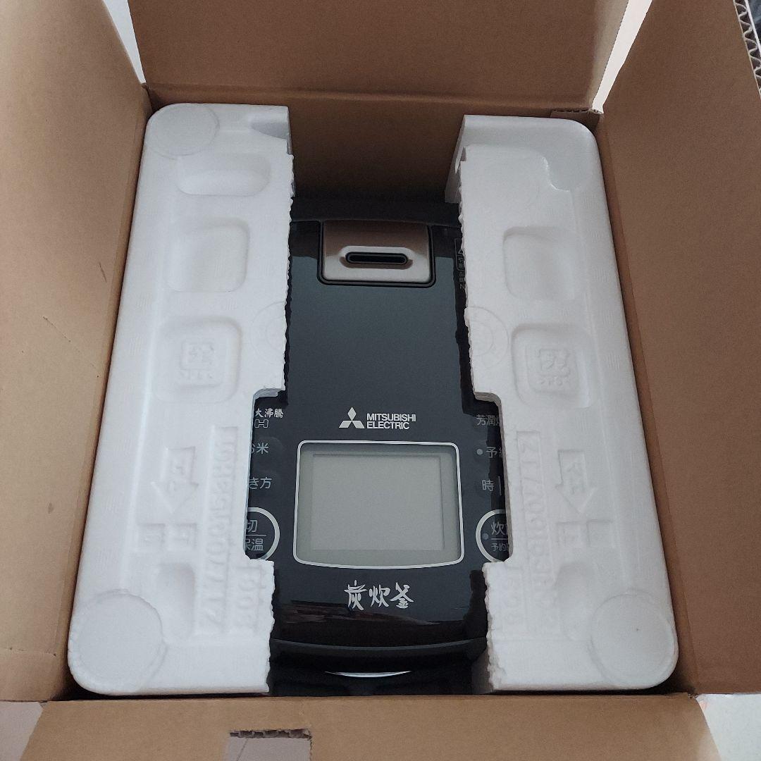 三菱 炊飯器 3.5合 備長炭炭炊釜 藍墨　NJ-SV06R　2023年製　極美