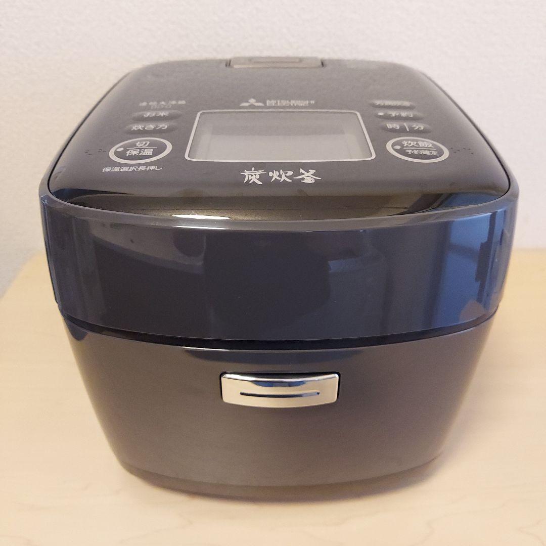 三菱 炊飯器 3.5合 備長炭炭炊釜 藍墨　NJ-SV06R　2023年製　極美