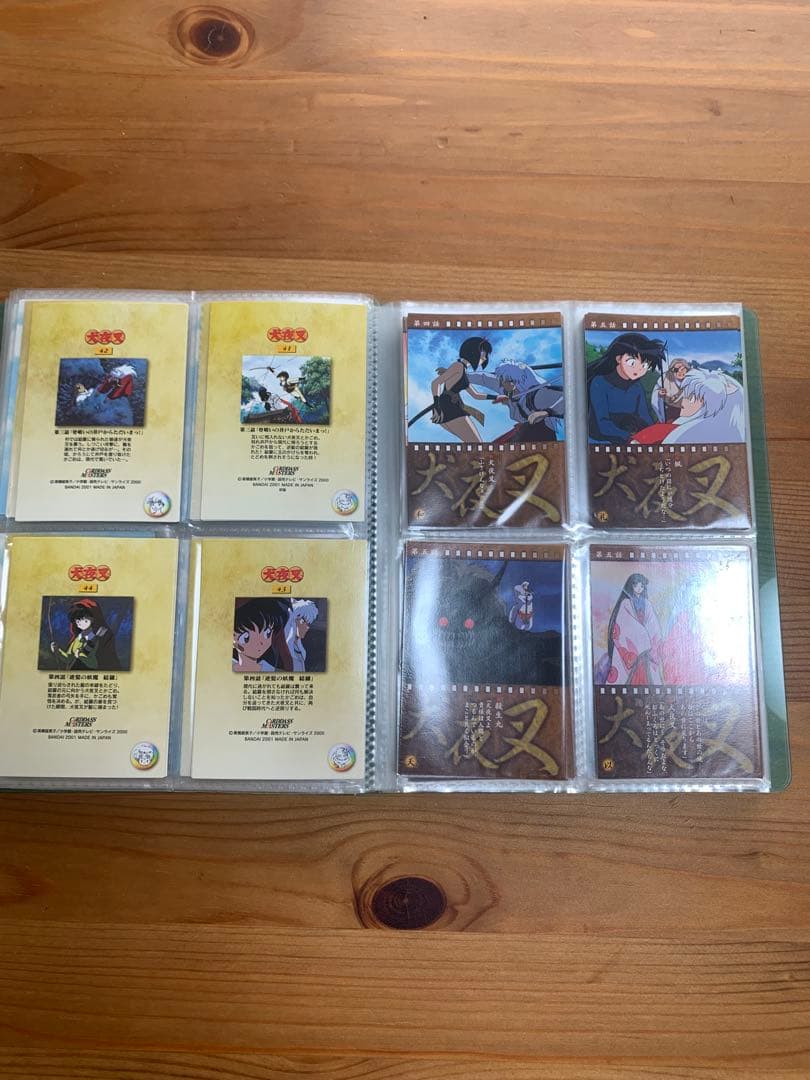 犬夜叉　クリアカード＆カードダスマスターズ　第一幕　62種　100枚以上　初版有