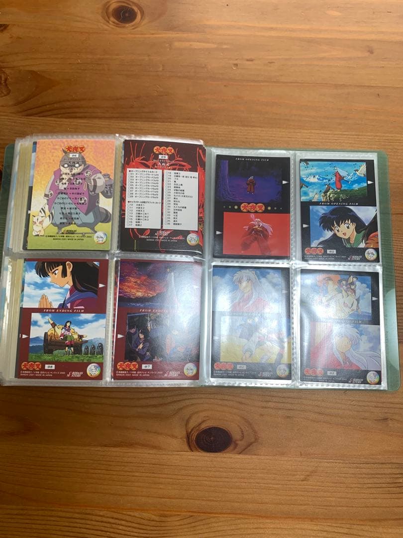 犬夜叉　クリアカード＆カードダスマスターズ　第一幕　62種　100枚以上　初版有