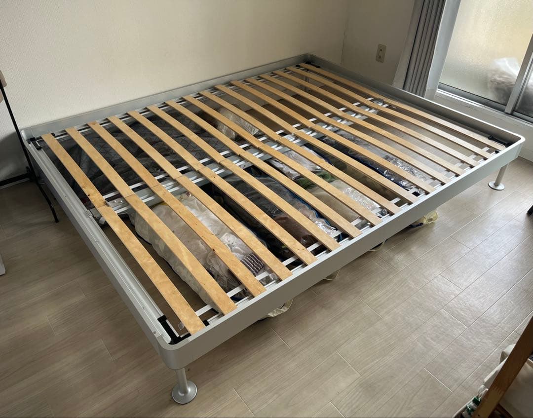 送料込み 北欧 Tom Dixon IKEA ベッド フレーム クイーン ダブル