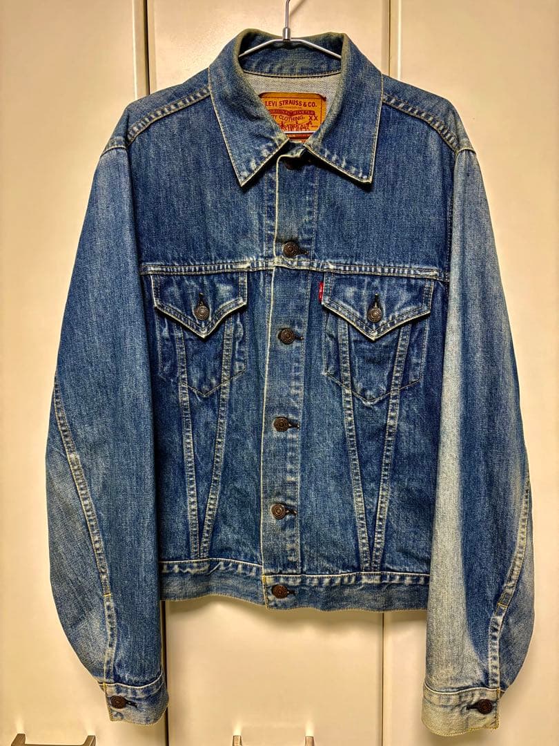 90s Levi’s 71557デニムジャケット 40 3rd 日本製 BigE