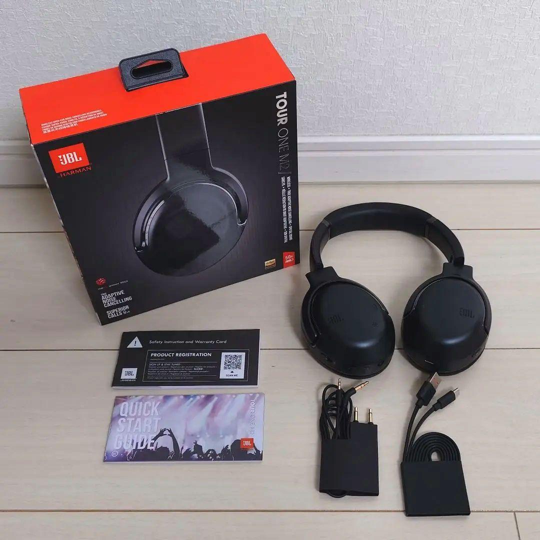 【美品】JBL TOUR ONE M2 ワイヤレス ヘッドホン　ブラック