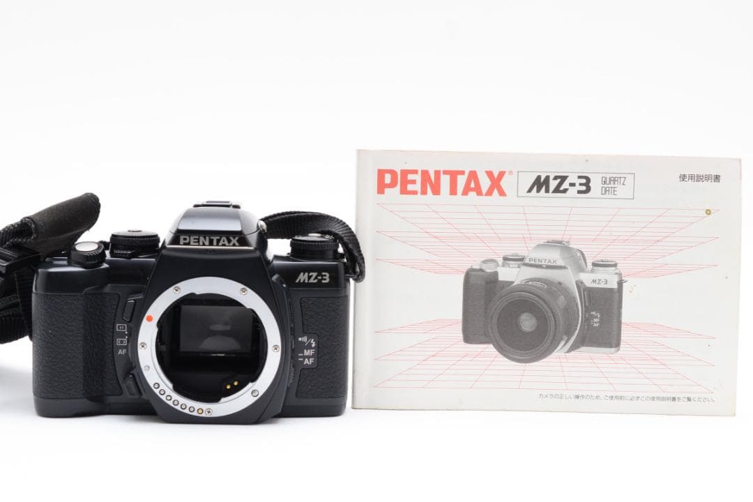 フィルムカメラ Pentax MZ-3 Black SLR 35mm #2109