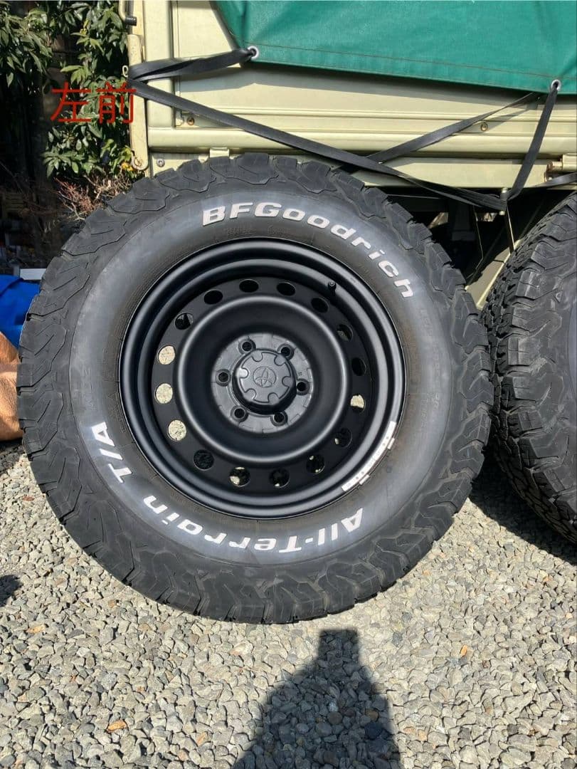 FJクルーザー 純正スチールホイールBFGoodrich All-Terrain