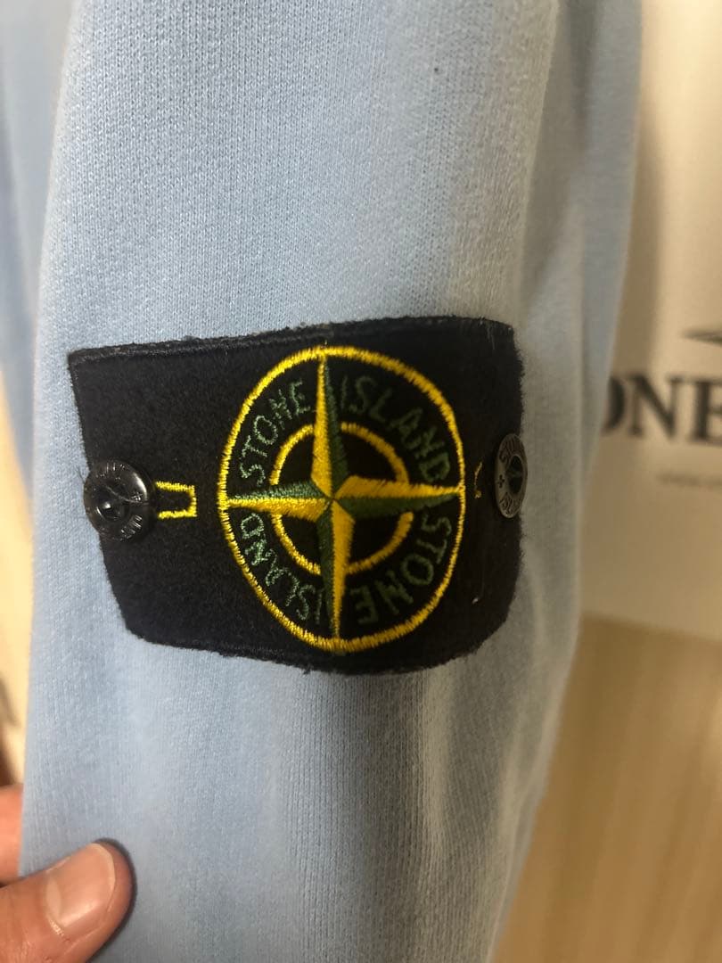 蘭*様 STONE  ライトブルー スウェット