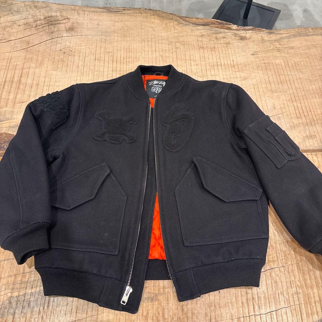 old stussy スタジャン MA-1タイプ USA製