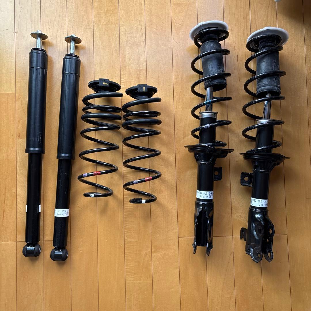 N-ONE RS JG3 純正サスペンション 前後 車高調取付時取外し