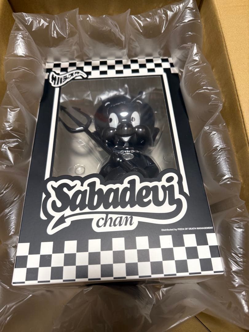 ナ*ヲ様 最安値　サバシスター サバデビちゃん フィギュア BLACK 新品未開