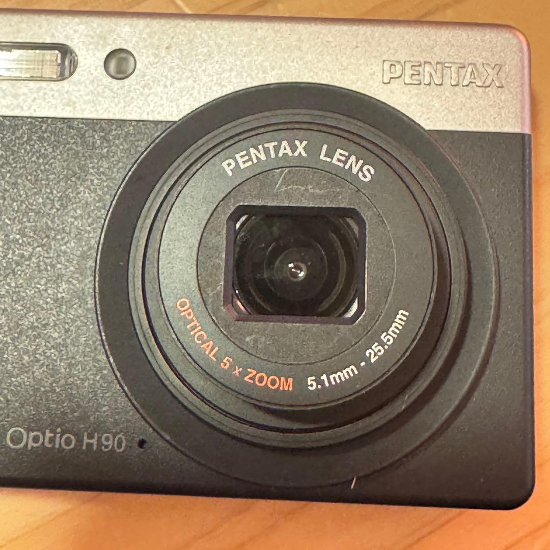 実写美⭕️【動作確認済み】PENTAX OPTIO H90 オールドコンデジ