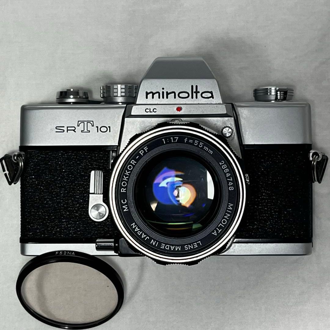 [整備済み]ミノルタ SRT101 MC ROKKOR-PF 55mm F1.7