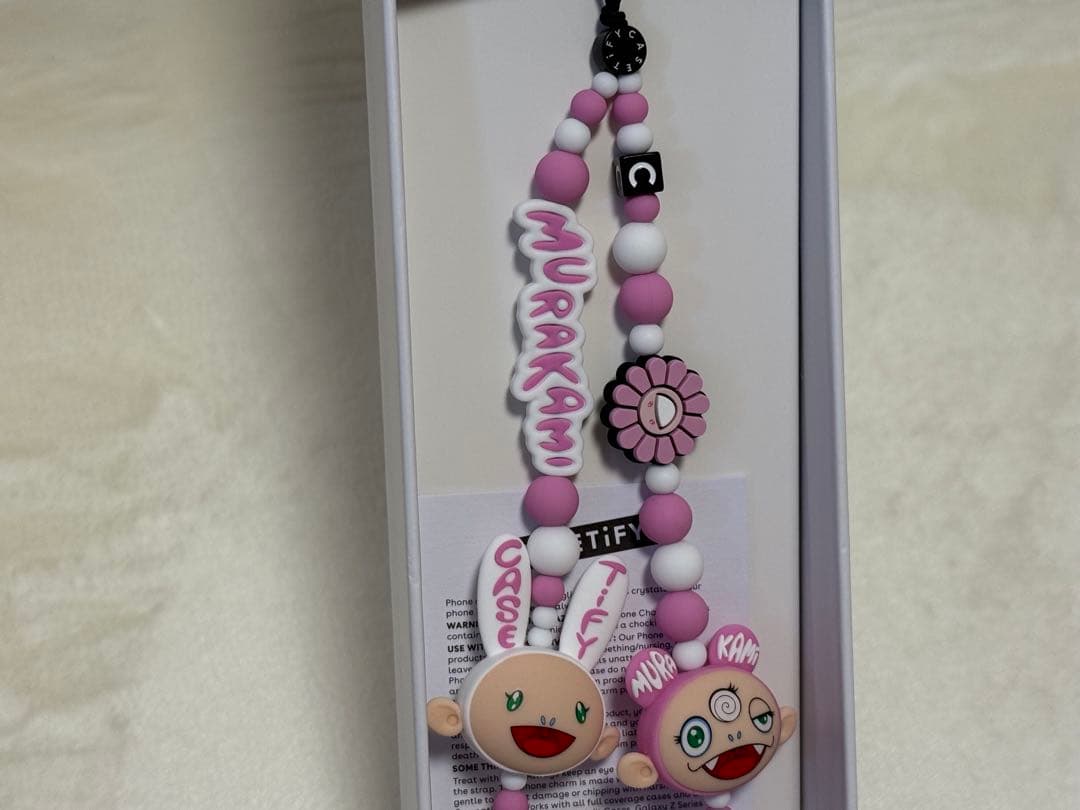 新品★完売★村上隆×CASETiFY★★iPhone16proケース＋ストラップ