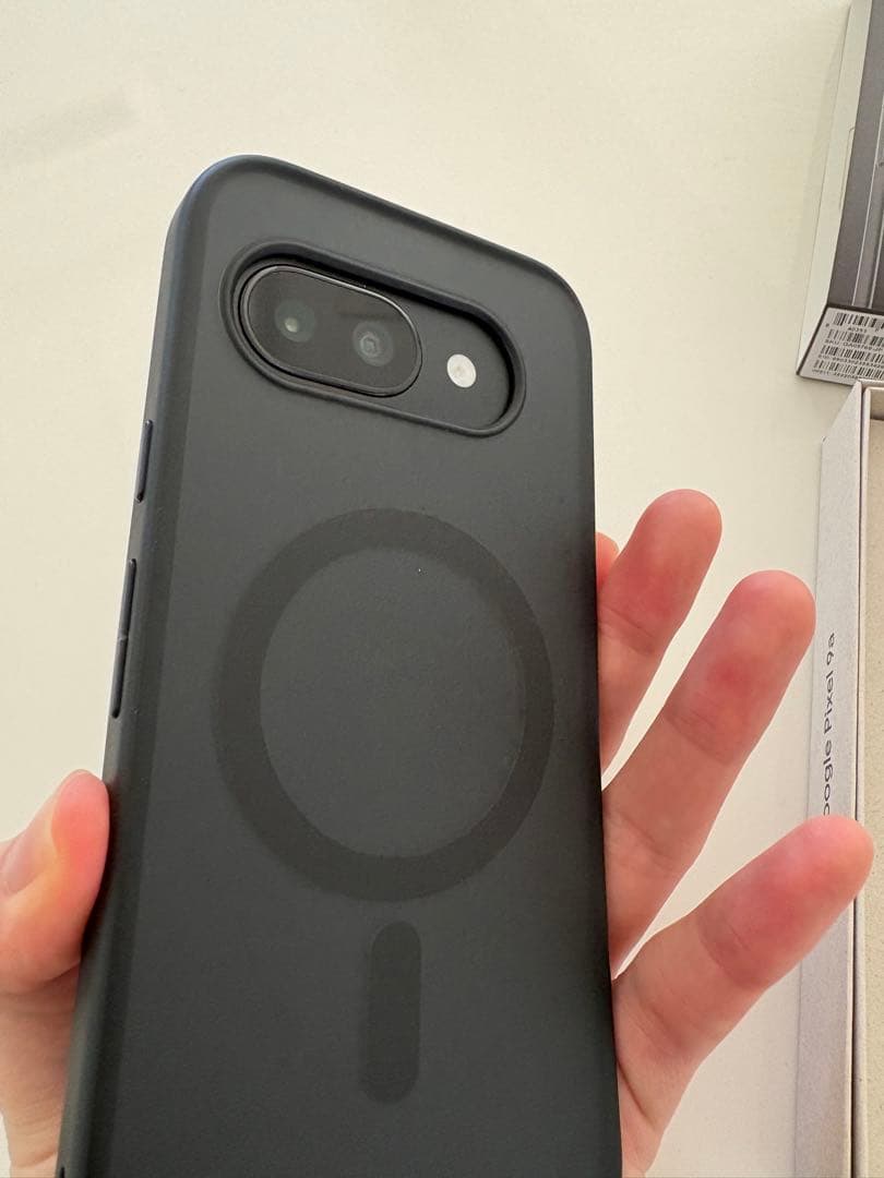 Google Pixel 9a Obsidian（黒）フィルム+ケース付き