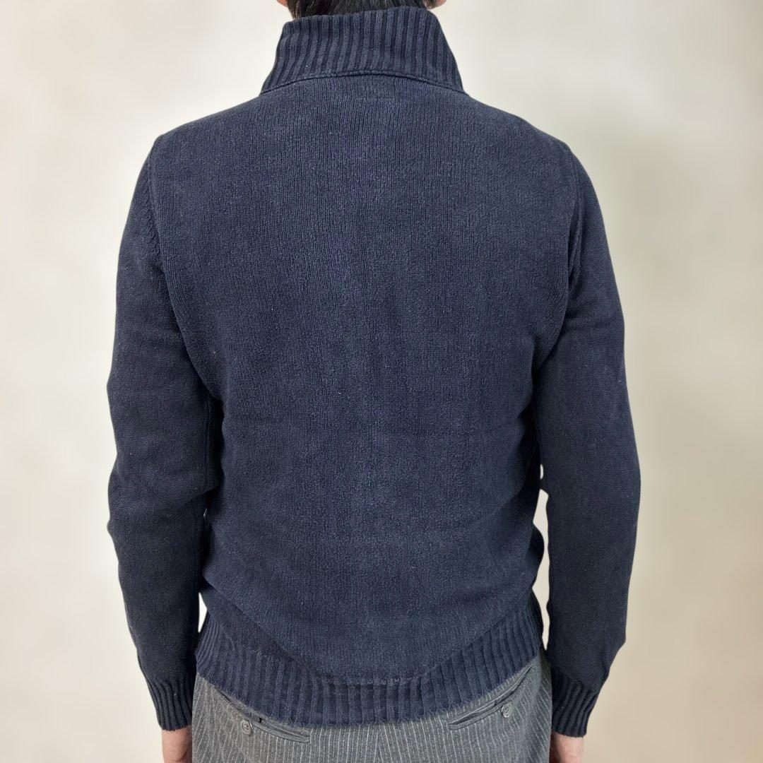 C.P. Company ダークネイビー ジップアップセーター サイズ4