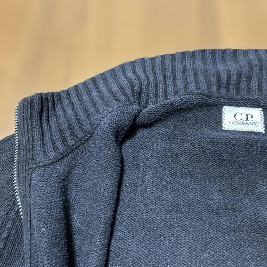 C.P. Company ダークネイビー ジップアップセーター サイズ4