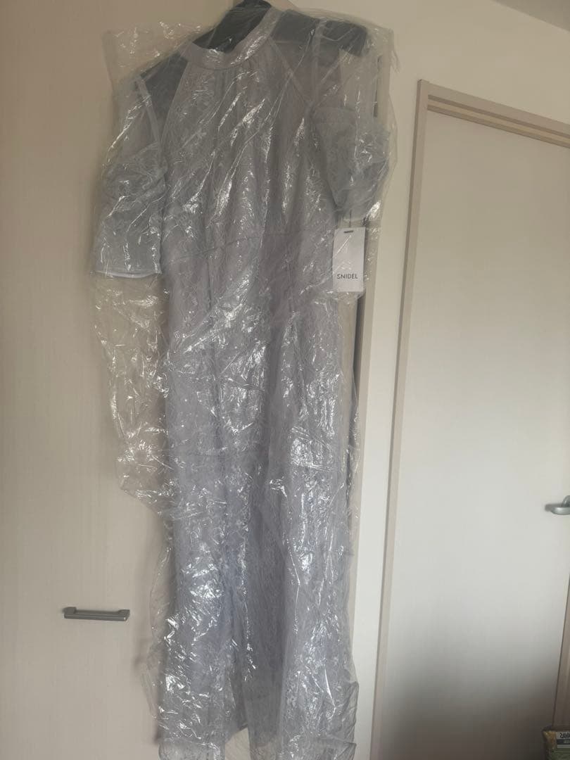 SNIDEL / スナイデルワンピース/シアーショルダーレースドレス