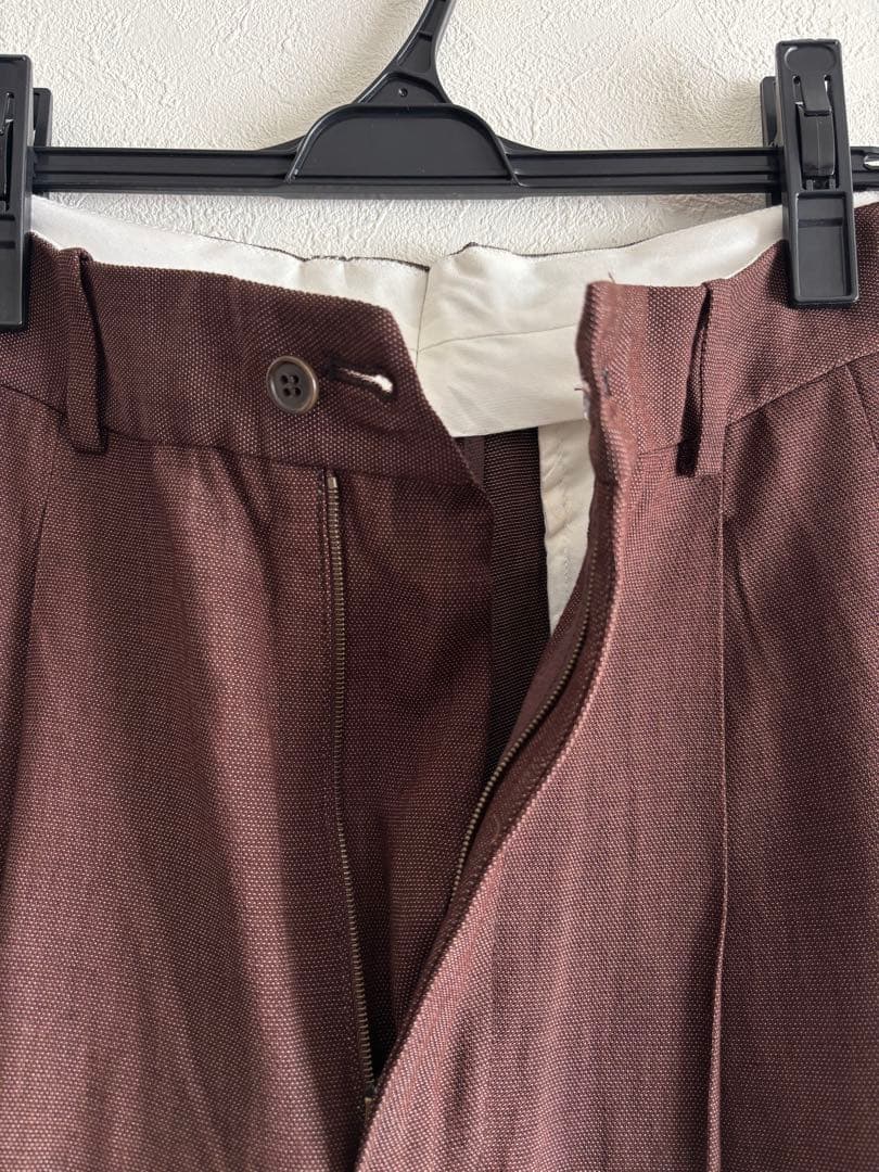 【未使用】HED MAYNER タックワイドパンツ