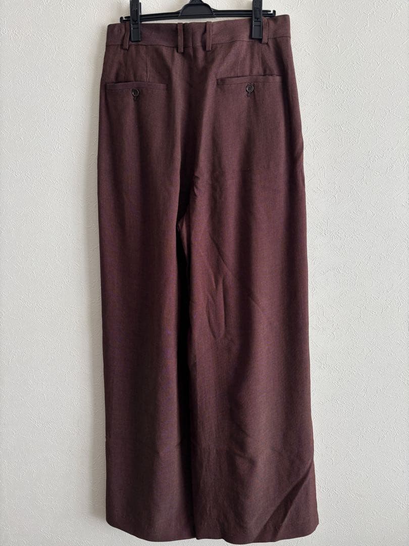 【未使用】HED MAYNER タックワイドパンツ