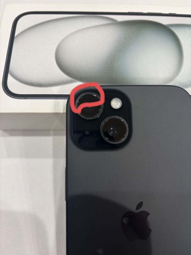 iPhone 15ブラック 本体 充電ケーブル付き 128GB