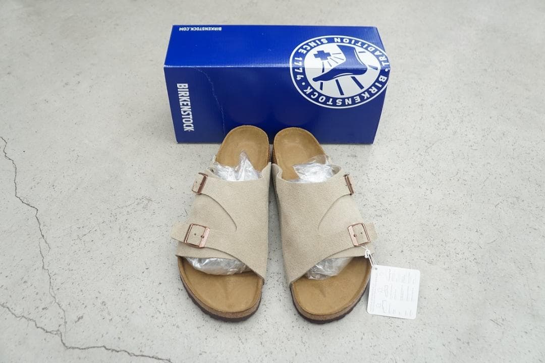 新品 定番 BIRKENSTOCK Zurich Taupe 826P▲