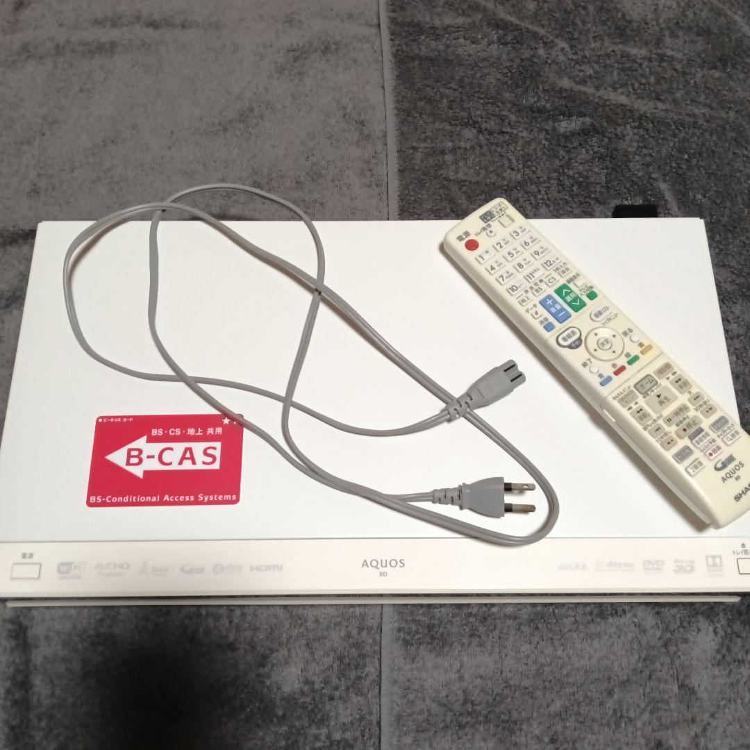 SHARP BD-W1800W ブルーレイレコーダー 2016年製