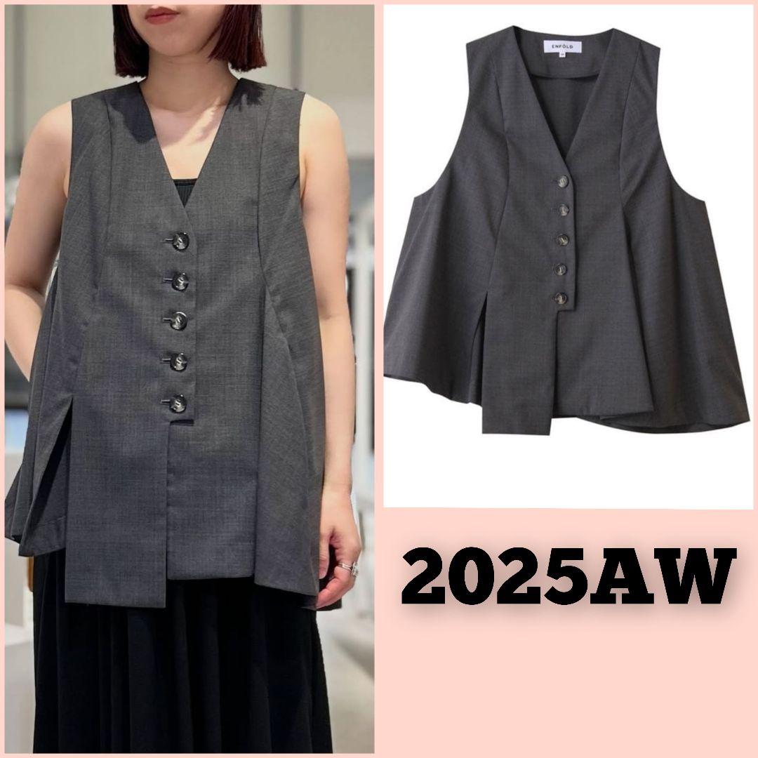 トップス ENFOLD FLARE VAST