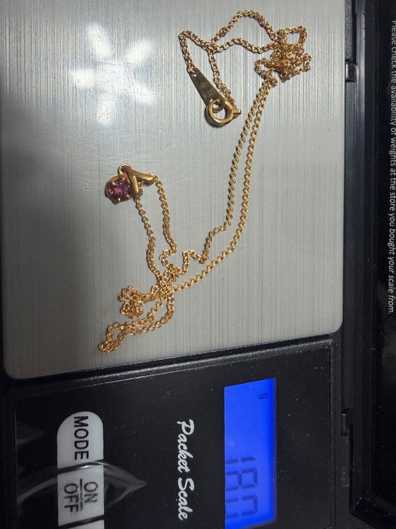 【加須さま専用】K18ネックレス 約40cm 18金