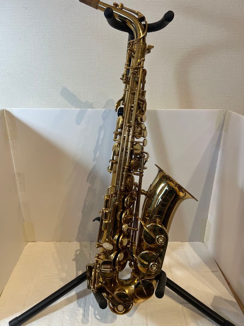 Maxtone マックストーン アルトサックス ゴールドラッカー ケース付き