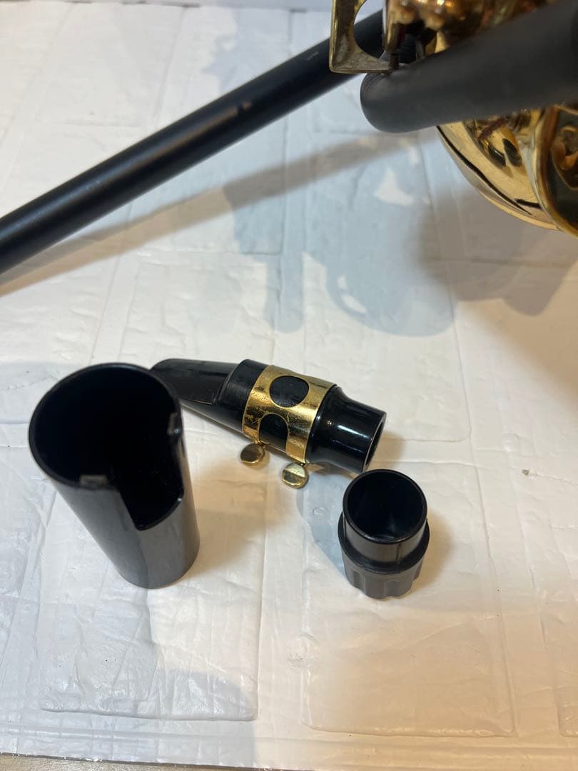 Maxtone マックストーン アルトサックス ゴールドラッカー ケース付き