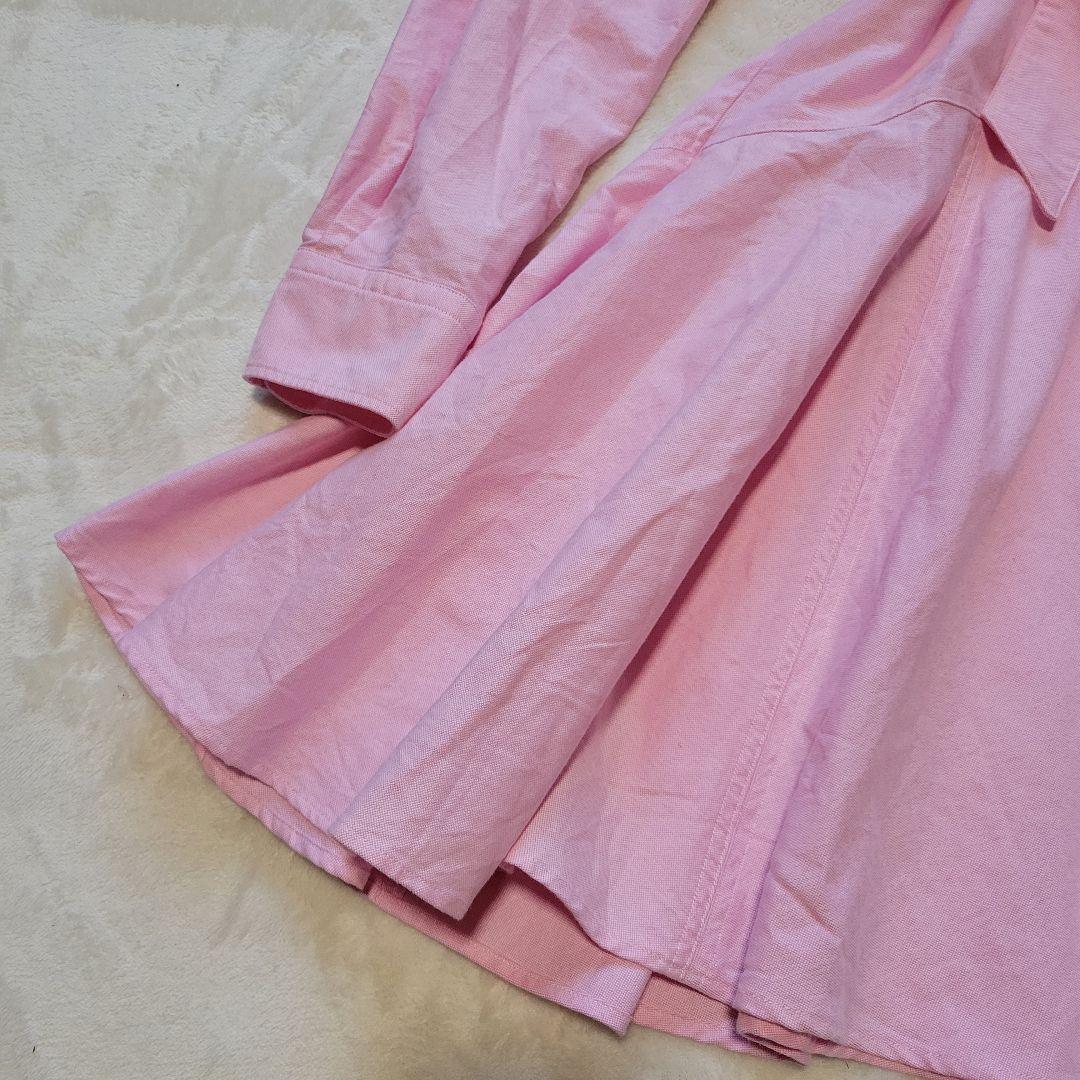 大きなサイズ✨ポロラルフローレン　ベルデットコットンワンピース　ベルト　ポニー