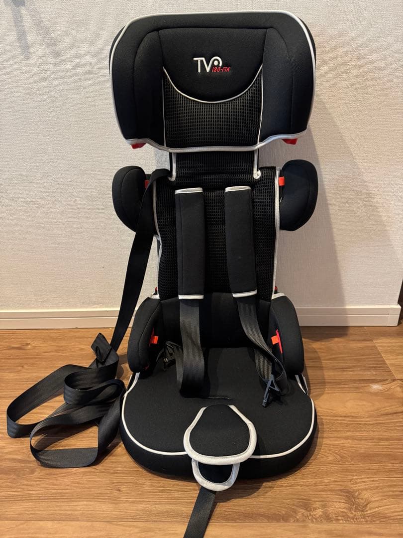 日本育児 トラベルベストECフィックス ISOFIX ブラック チャイルドシート