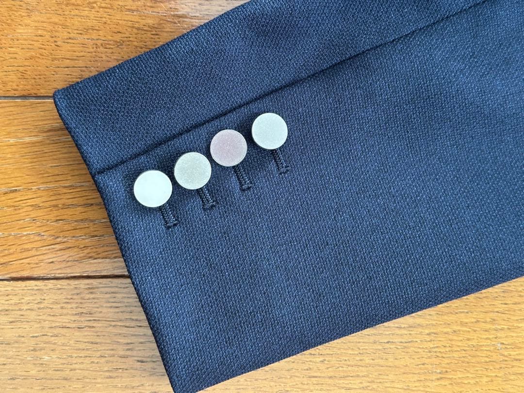 SHIPS any 紺ブレザー シングル